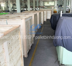 Đóng Thùng Gỗ Pallet Đóng Kiện Máy