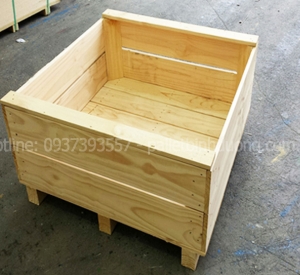 Thùng Gỗ Pallet Đựng Bơ