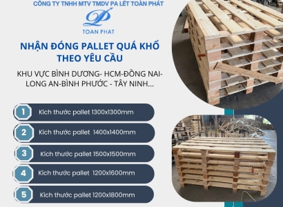 Pallet Hàng Quá Tải – Giải Pháp Kê Hàng Siêu Trọng An Toàn, Chắc Chắn