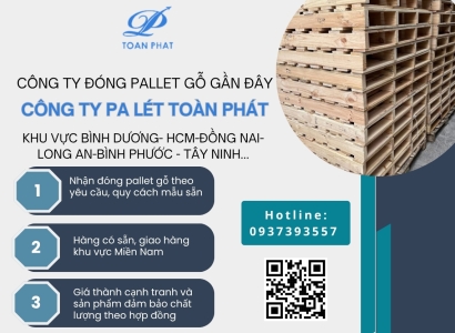 Công Ty Đóng Pallet Gỗ Gần Đây