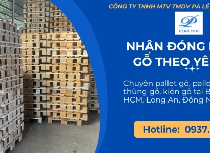 Pallet Gỗ Bình Dương – Đa Dạng Mẫu Mã, Chất Lượng Cao